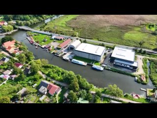 in the kaliningrad region, a ceremony was held for the launching of the new passenger ship "iniya" from the workshop and the launching of the new passenger ship "iniya", beloyars employees